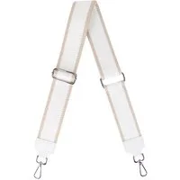 MIRROSI Schulterriemen Made in Italy aus Echtleder Schultergurt für Tasche zum Wechseln (Farben in: Rosa,Rot,Babyrosa,Orange,Flieder,Weiß, 1x Taschengurt) 5cm Breit Bohemian Style