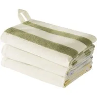 s.Oliver Geschirrtuch Frevik, (Set, 3-tlg), 100 % Baumwolle, Stilvolles Design, 3er-Set, Pflegeleicht, premium