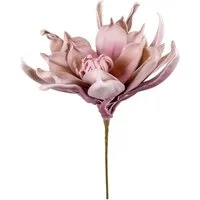 Kunstblume Kunstblumen Lotus rosa Pflanzen Deko Ø 20x60 Lotus, matches21 HOME & HOBBY, Höhe 60 cm