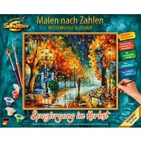 Schipper Malen nach Zahlen Meisterklasse Klassiker - Spaziergang im Herbst, Made in Germany