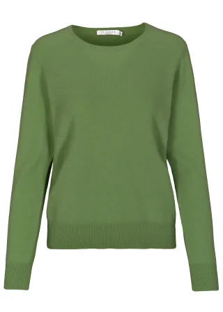 IN LINEA - NOS Rdh.-Pullover 549 moss - Gr. - 36