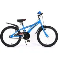 T&Y Trade Kinderfahrrad 20 Zoll Kinder Jungen BMX Fahrrad Kinderfahrrad Rad Bike VIPER BLAU, 1 Gang, Seitenständer, Schutzbleche