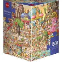 HEYE Puzzle Yogaland, Degano, 1500 Puzzleteile, Made in Europe