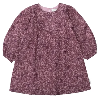 STACCATO - Md.-Kleid dark plum aop - Gr. - 110