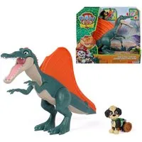 Spin Master Spielwelt PAW Patrol: Der Dino Film, Rise & Roll Dino, Rex-Figur mit Spinosaurus