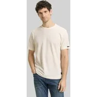 TOM TAILOR T-Shirt T-Shirt T-Shirt mit Waffelstruktur