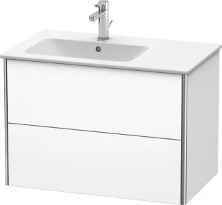 Duravit XSquare Waschtischunterbau wandhängend Weiß Supermatt 810x478x560 mm - XS417608484 XS417608484