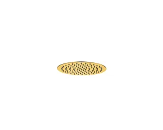 JEE-O Slimline Kopfbrause 25cm, PVD gold matt, 800-6125 800-6125