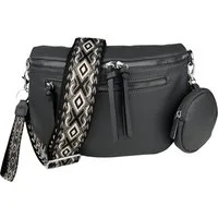 MIRROSI Bauchtasche Damen Taschen, Umhängetasche, Brusttasche, 30x20x9cm Veganes Leder (Schultertasche für jeden Anlass, (dazu 1x Münzbeutel und 1x Schlüsselband), Crossbody Bag, Bohemian gemusterten& verstellbaren Schulterriemen