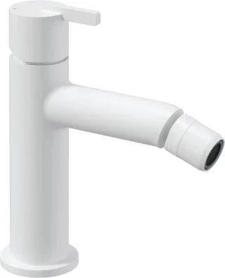 Neuesbad Serie 600 Bidetarmatur ohne Ablaufgarnitur, Oberfläche: weiss matt NB1BQS_A30M1