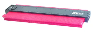 KS Tools Konturen-Lehre, Kunststoff, 280 mm lang - 140.2147