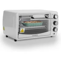 STEINBORG Minibackofen SB-3005w, 13 Liter, Großes Sichtfenster, Hitzebeständiges Gehäuse, 1200 Watt