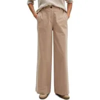 Marc O'Polo Stoffhose Margo Wide Model Margo wide aus Organic Cotton-Satin-Stretch