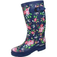Bockstiegel Regenstiefel Julia dk-blau/multi Gummistiefel