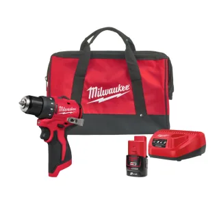 Milwaukee M12 Bürstenloser Akku-Bohrschrauber M12BLDDRC-201BRF - 4933500773
