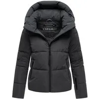 Navahoo Steppjacke Frostherz XIV Kurze gesteppte Damen Winterjacke mit abnehmbarer Kapuze