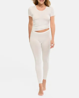 Speidel - Softes Kurzarmshirt mit edlem Kaschmir. champagner - Gr. - 38