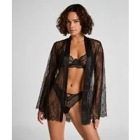 Hunkemöller Bademantel Kimono Allover-Spitze