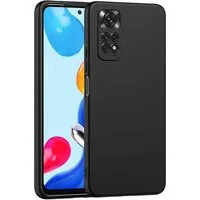 CoolGadget Handyhülle Black Series Handy Hülle für Xiaomi Redmi Note 11, Redmi Note 11S 6,43 Zoll, Edle Silikon Schlicht Schutzhülle für Redmi Note 11 / 11S Hülle