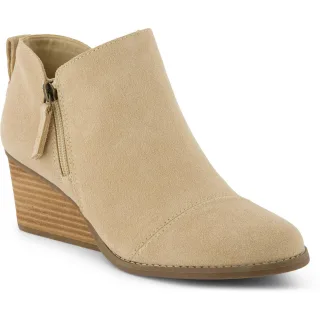 TOMS Goldie Textil Damen Sandalen Stiefeletten mit Absatz