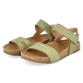 El Naturalista Sandalen BALANCE - Gr. 38 - Grün - Rauleder