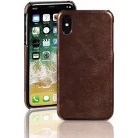 Pazzimo Handyhülle Cover Leder Hard-Case Schale Schutz-Hülle Tasche, passend für Apple iPhone X / Xs