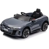 LALAHO Elektro-Kinderauto Elektro-Kinderauto,Kinderfahrzeug,Fernbedienung,Musik,Licht, verstellbarem Sicherheitsgurt und Audi RS e-tron GT Design