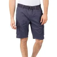 riverso Cargoshorts Herren Shorts RIVJoko Regular Fit Bermudashorts mit Gürtel