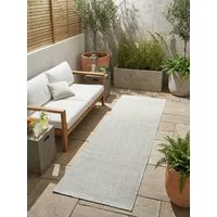 Bruno Banani Teppich Venezia, auch als Läufer, rechteckig, Höhe: 4 mm, In- und Outdoor geeignet, Sisal-Optik, Wetterfest & UV-beständig
