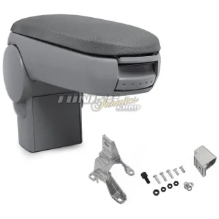 Mittelarmlehne Armlehne MAL SET für VW Golf 4 IV /  Bora + Variant in Stoff GRAU