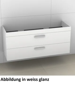 Artiqua 414 Waschtischunterschrank für Sentique 5126D1 Weiß Matt Select, 414-WU2L-V41-7161-171 414-WU2L-V41-7161-171