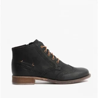 Josef Seibel Sienna 74 Damen Leder Stiefeletten Schwarz