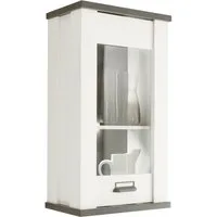 Home affaire Hängeschrank Sherwood mit Apothekergriff aus Metall, Höhe 90 cm