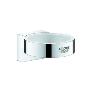 Grohe Selection Halter 41027000 chrom, für Glas und, Seifenspender