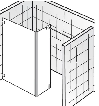 HSK Walk In Atelier Pur AP.71 1 Glaselement + 1 festes Seitenteil AP.71