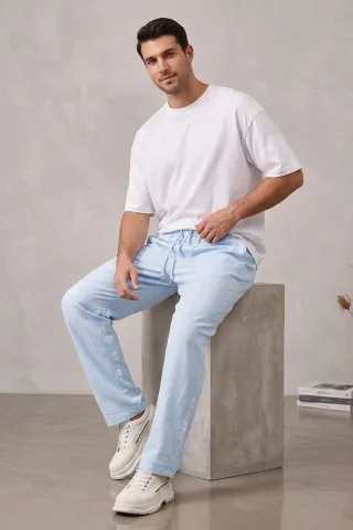 Herren Gerade geschnittene Woven-Hose