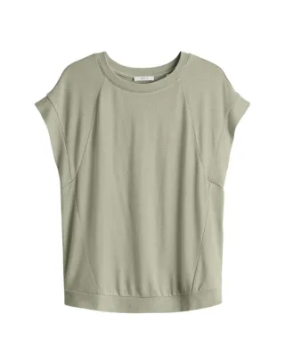 Opus - Kurzarmshirt - Salimera grün - Gr. - 36