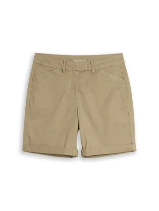 Tom Tailor - Chino Bermuda Shorts Silver Olive - Gr. - 44
