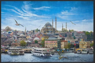 Fussmatte Istanbul 4478 | Größe: 60 cm x 45 cm