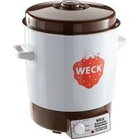 WECK Einkoch- und Glühweinautomat WECK Einkochautomat WAT14 Einkochtopf emailliert, ohne Uhr, 29 Liter