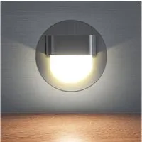 Maxkomfort LED Wandstrahler 6101-6102, LED fest integriert, 3000K, Warmweiß, Treppenbeleuchtung
