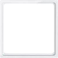 Zwischenring für Kombieinsatz, glänzend, Unterputz, Kunststoff, Maße 56 x 56 x 7 mm, Abdeckung weiß (glänzend), Retail