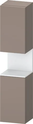 Duravit Qatego Hochschrank Basalt Matt 400x360x1760 mm - QA1346L18430010 QA1346L18430010
