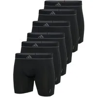 adidas Sportswear Retro Boxer 6er Pack Active Micro Flex Eco (Spar-Set, 6-St) Long Short / Pant - ohne Eingriff - Blickdicht