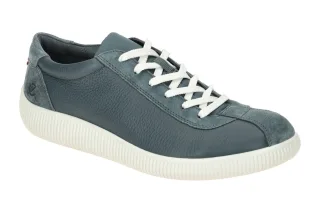 Ecco 53775458005 Herren Sneaker Blau Pavement - Flexibel & Komfortabel