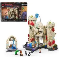Mattel® Modellbausatz Mattel Brick Shop Master of the Universe - Battle of Castle Grayskull, (867-tlg), Bauset