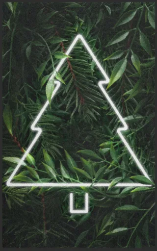 Fussmatte Weihnachten 7538 | Größe: 60 cm x 90 cm