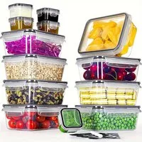 Bellaro Life Frischhaltedose Frischhaltedose 13 Stück Frischhaltedose Set mit Deckel, (13-tlg)