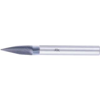PFERD TOOLS Hartmetall Hochleistungsfrässtift MICRO Spitzbogen SPG Ø 06x18mm Schaft-Ø 6mm HICOAT beschichtet für die Feinbearbeitung - 21122577