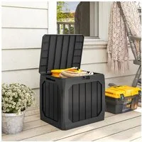 Outsunny Gartenbox 121 Liter aus Kunststoff Wasserdicht Aufbewahrungsbox (Kissenbox, 1 St., Auflagenbox), für Balkon Terrasse